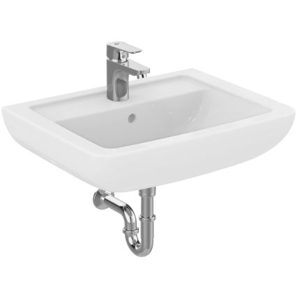 Ideal Standard V302701 - EUROVIT hangend wastafel 60x46 cm keramiek/wit