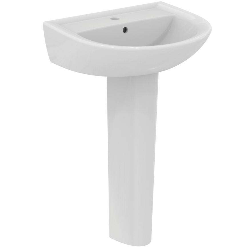 Ideal Standard W332601 - Hangende wastafel EUROVIT 55x46 cm keramiek/wit