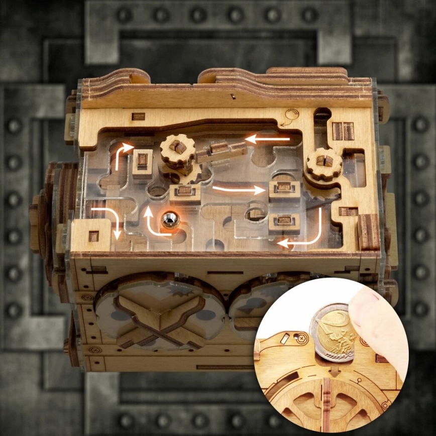 iDventure - Houten puzzel A-maze-ing kluis