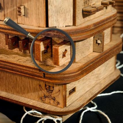 iDventure - Houten puzzel De doos van Davy Jones