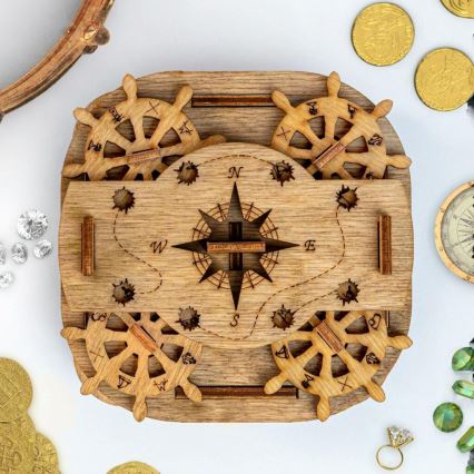 iDventure - Houten puzzel De doos van Davy Jones