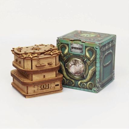 iDventure - Houten puzzel De doos van Davy Jones