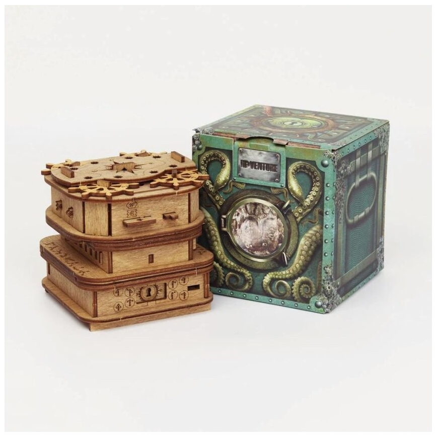 iDventure - Houten puzzel De doos van Davy Jones