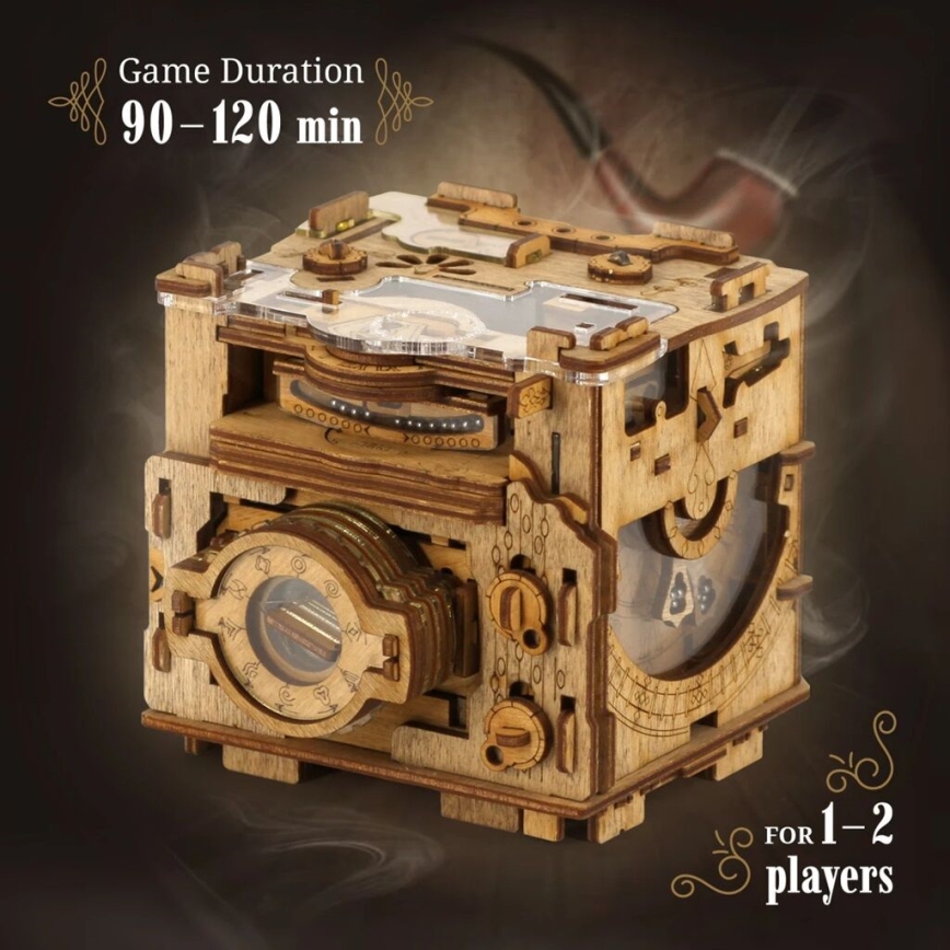 iDventure - Houten puzzel Escaperoom Sherlock's Camera