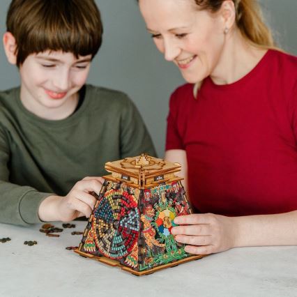 iDventure - Houten puzzel Zonnepiramide