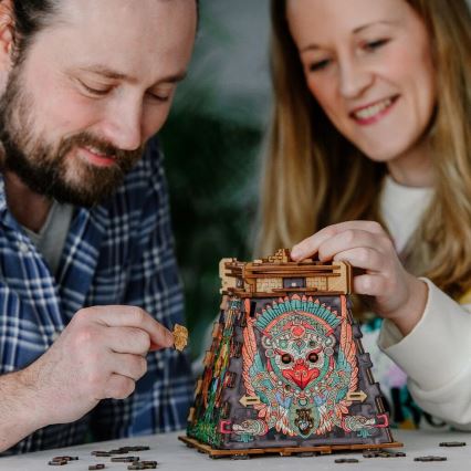iDventure - Houten puzzel Zonnepiramide