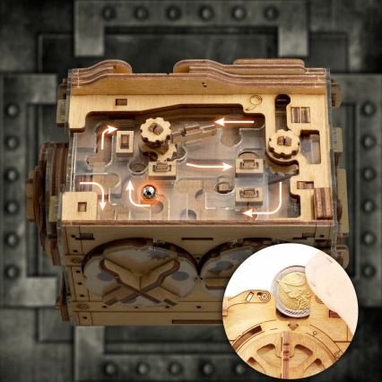 iDventure - Puzzle en bois A-maze-ing safe