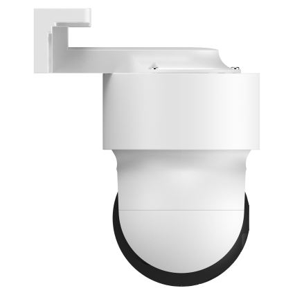 Caméra extérieure intelligente 2K avec capteur de mouvement, 12V, IP65, Wi‑Fi, Tuya, blanche