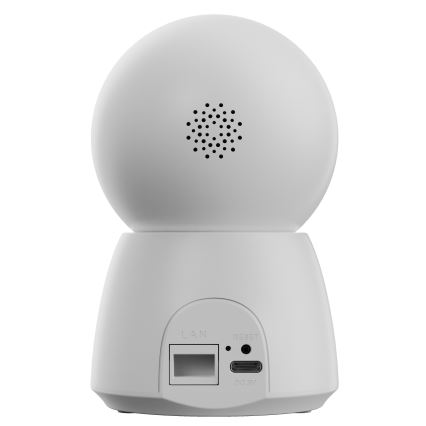 Caméra de surveillance intelligente Wi‑Fi Tuya 2K 5V blanche