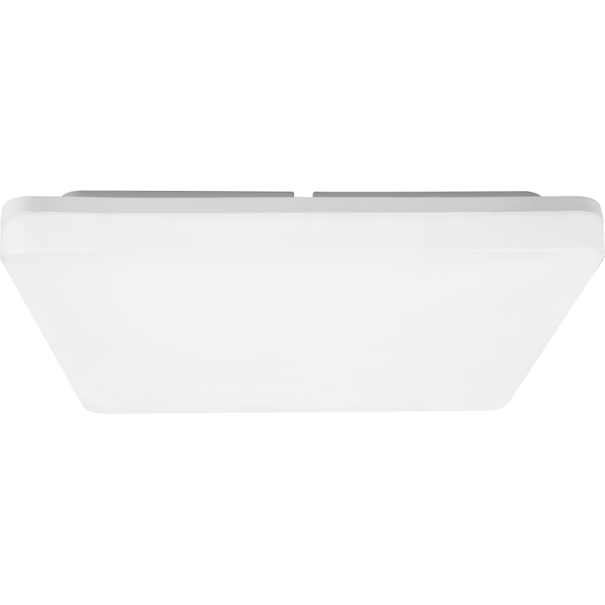 Plafonnier LED RGBW dimmable pour salle de bains, LED 24 W / 230 V, 3000–6500 K, 33 x 33 cm, IP54, blanc, Wi‑Fi