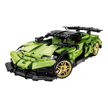 iM.Master - Bouwset raceauto 3xAAA 429 onderdelen + afstandsbediening