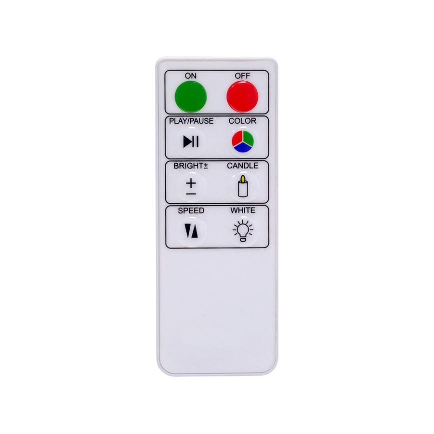 Opblaasbare poef met dimbare LED verlichting en afstandsbediening LED/5V/50cm IP44