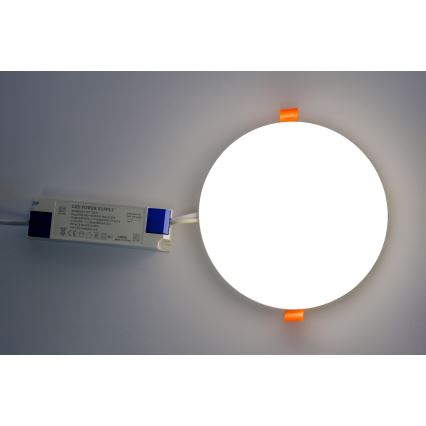 LED Badkamer inbouwspot LED/24W/230V 2700-6500K IP44 rond