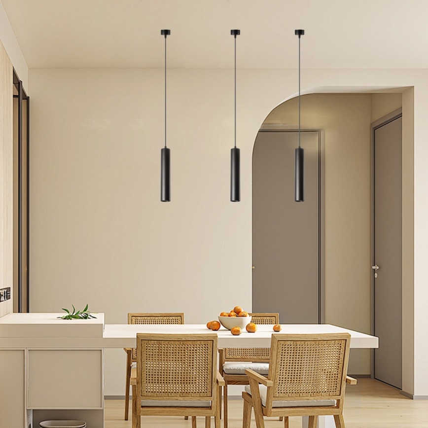Hanglamp aan een koord PUNTO 1xGU10/9W/230V
