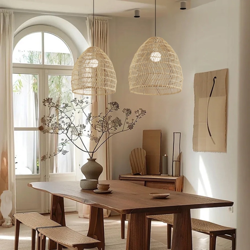 Hanglamp aan snoer BOHO DELICADO 1xE27/40W/230V Ø 38 cm