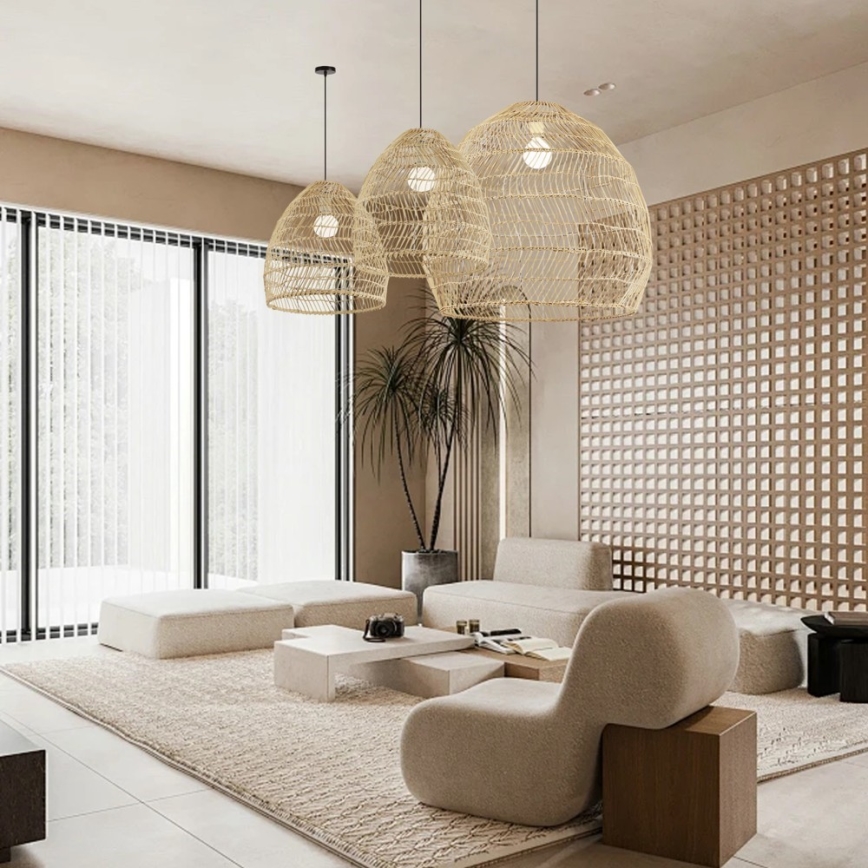 Hanglamp aan snoer BOHO DELICADO 1xE27/40W/230V Ø 38 cm