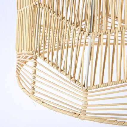 Hanglamp aan een koord PELO 1xE27/40W/230V diameter 40 cm rotan