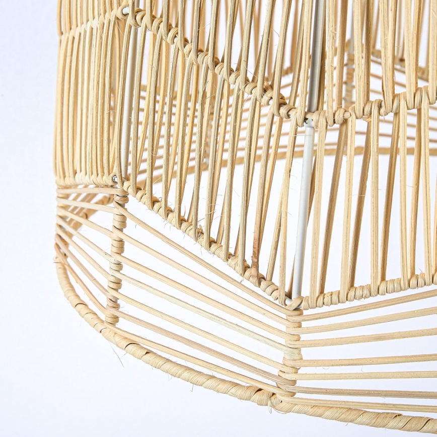Hanglamp aan een koord PELO 1xE27/40W/230V diameter 40 cm rotan