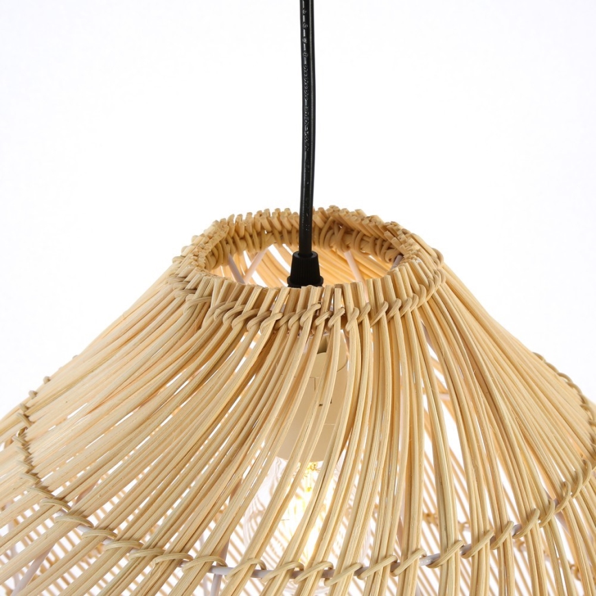 Hanglamp aan een koord PELO 1xE27/40W/230V diameter 40 cm rotan