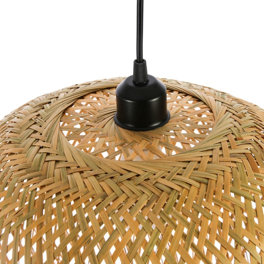 Suspension filaire HILO 1xE27/40W/230V d. 45 cm bambou