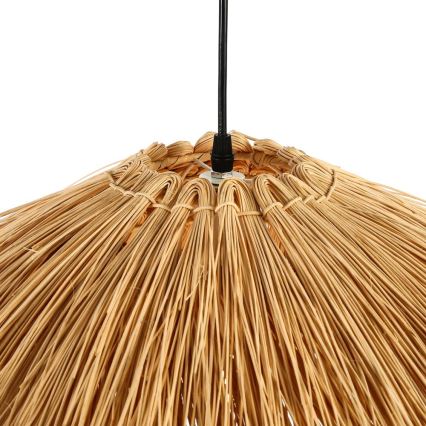 Hanglamp aan een koord NATURALEZA 1xE27/40W/230V diameter 55 cm rotan