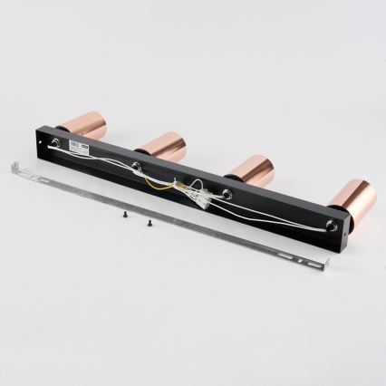 Plafondspot PUNTO 4xGU10/9W/230V roségoud