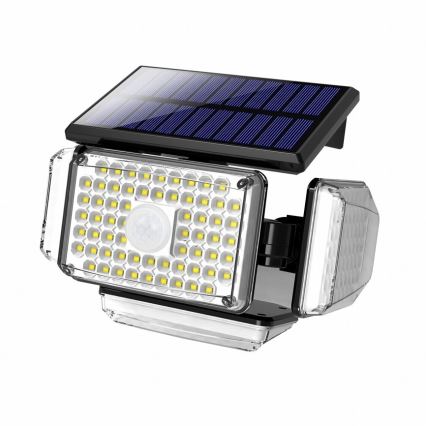 LED Solar wandlamp met sensor LED/5W/5,5V IP65 2400 mAh
