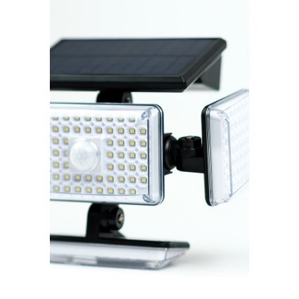 LED Solar wandlamp met sensor LED/5W/5,5V IP65 2400 mAh