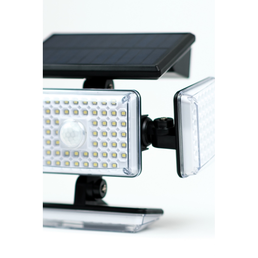LED Solar wandlamp met sensor LED/5W/5,5V IP65 2400 mAh