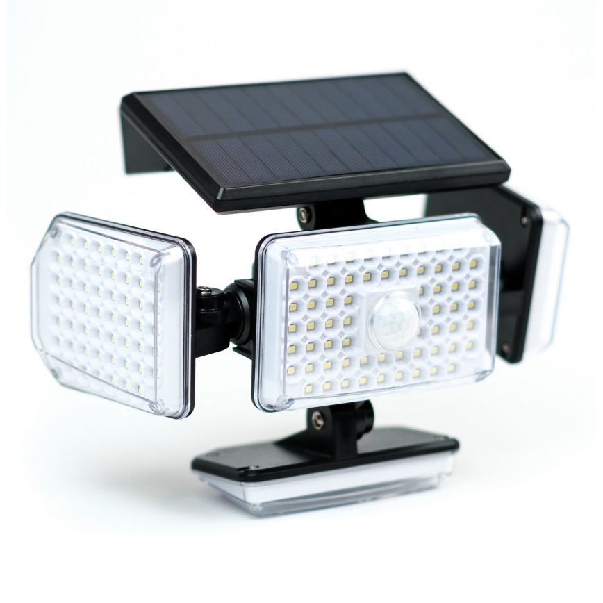 LED Solar wandlamp met sensor LED/5W/5,5V IP65 2400 mAh