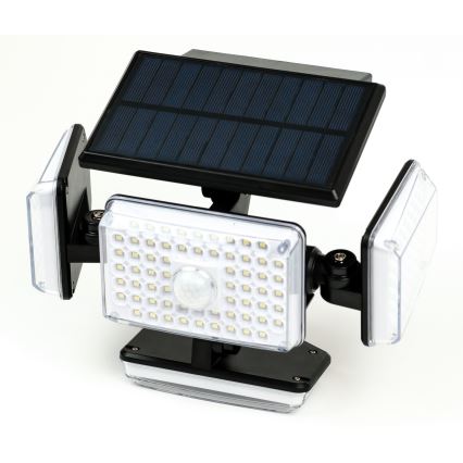 LED Solar wandlamp met sensor LED/5W/5,5V IP65 2400 mAh