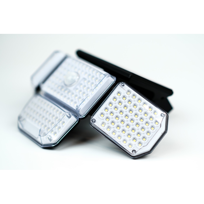 LED Solar wandlamp met sensor LED/5W/5,5V IP65 2400 mAh
