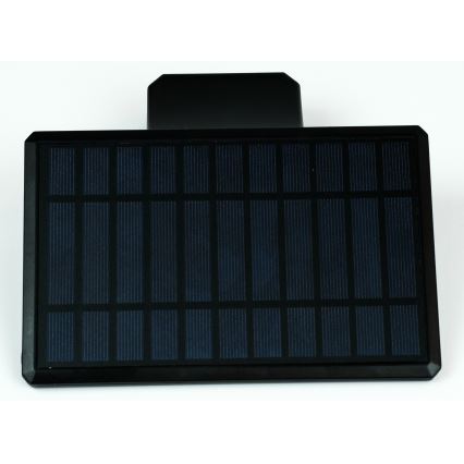 Applique murale solaire avec détecteur LED/2,6W/5,5V IP65 1800 mAh noir