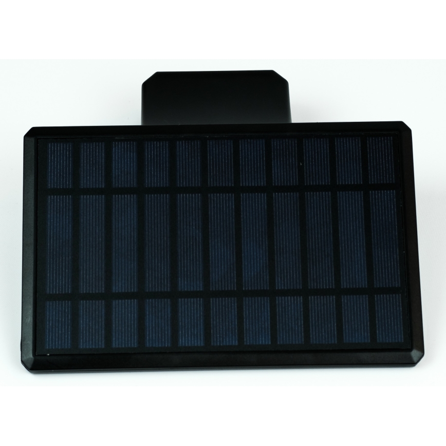 Applique murale solaire avec détecteur LED/2,6W/5,5V IP65 1800 mAh noir