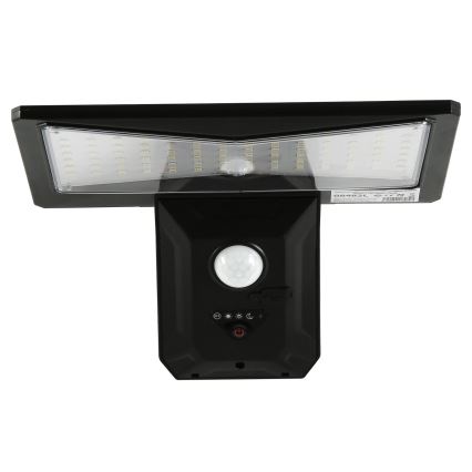 Applique murale solaire avec détecteur LED/2,6W/5,5V IP65 1800 mAh noir
