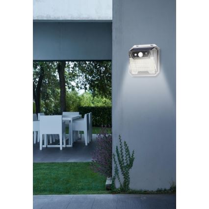 Luminaire solaire avec détecteur LED/3W/5,5V IP65