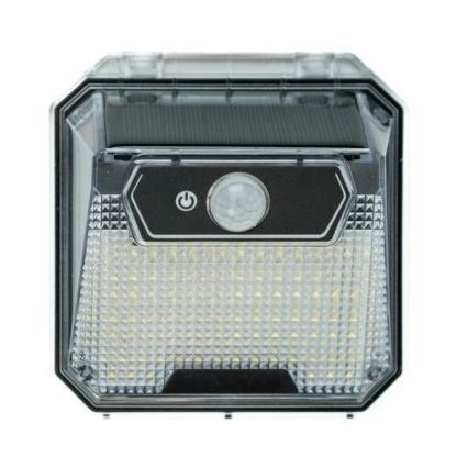 Luminaire solaire avec détecteur LED/3W/5,5V IP65