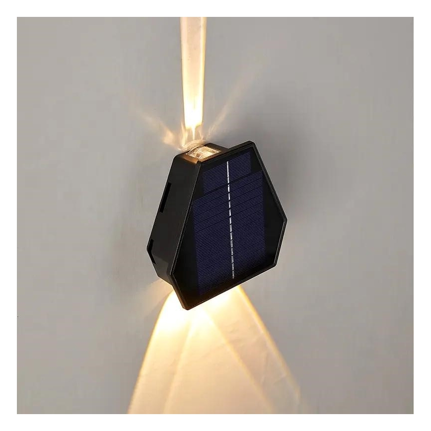 LED Solar wandlamp met een sensor LED/2W/5V IP54