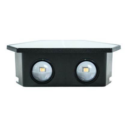 LED Solar wandlamp met een sensor LED/2W/5V IP54