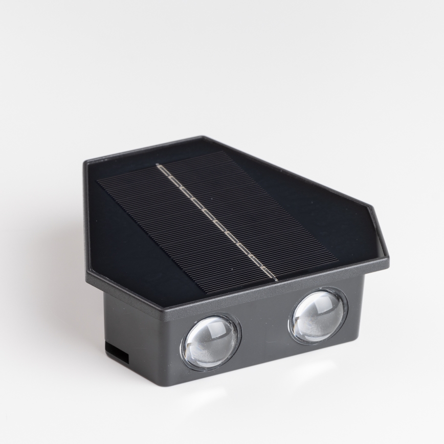 LED Solar wandlamp met een sensor LED/2W/5V IP54