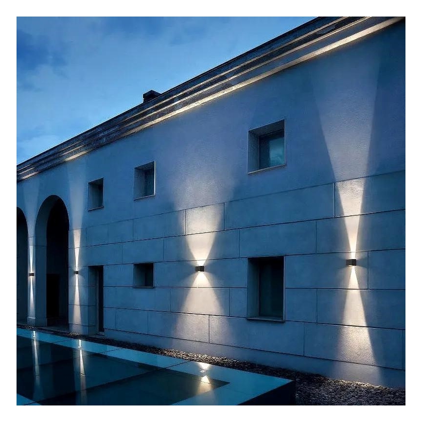 Applique murale solaire avec détecteur LED/2W/5V IP54 1300 mAh