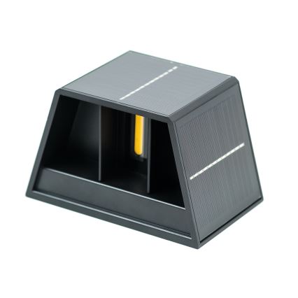 LED Solar wandlamp met sensor LED/2W/5V IP54 1300 mAh