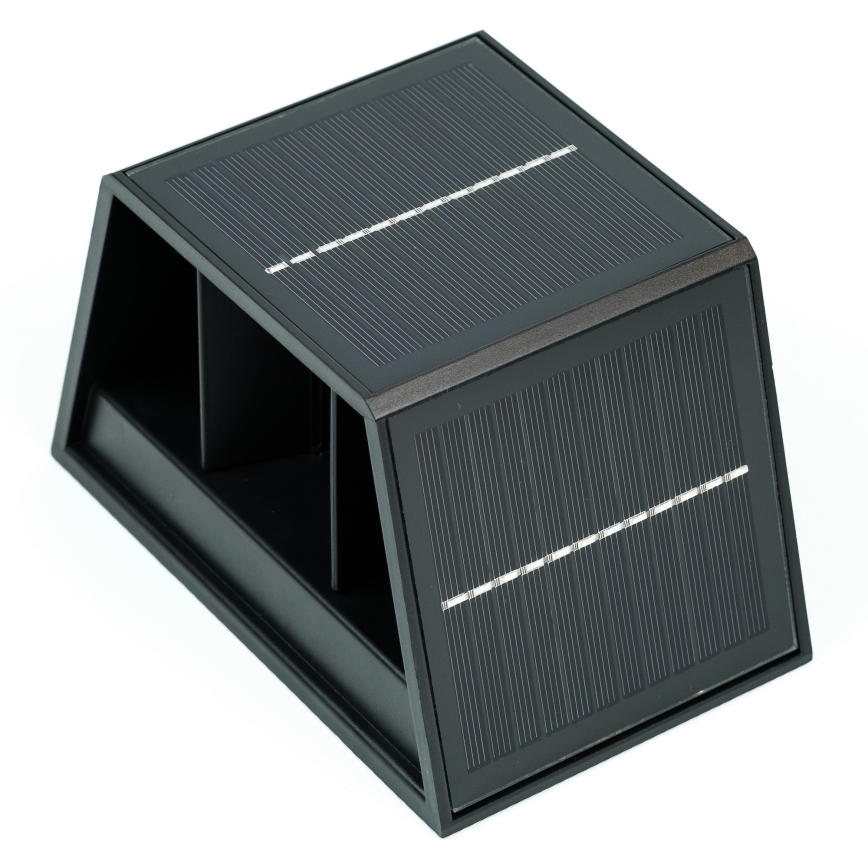 LED Solar wandlamp met sensor LED/2W/5V IP54 1300 mAh