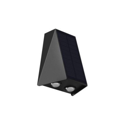 LED Solar wandlamp met sensor LED/2W/5V IP54 1300 mAh
