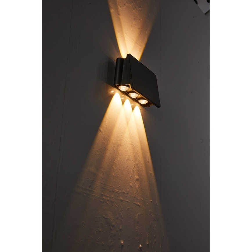 Applique murale solaire avec détecteur LED/2W/5V IP54 1300 mAh
