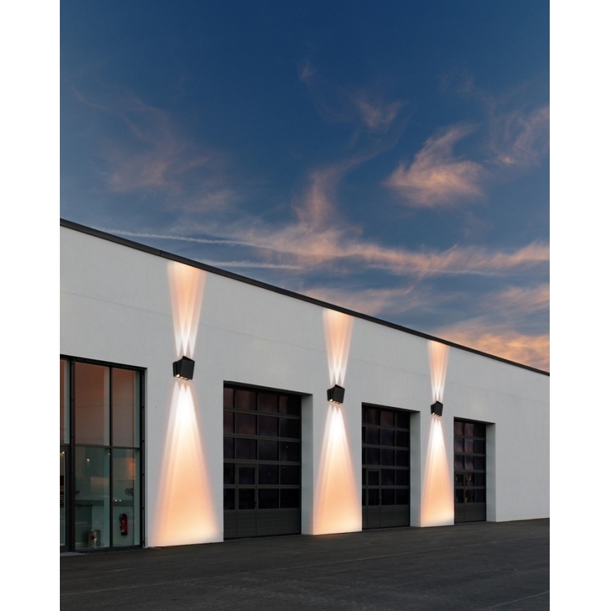 Applique murale solaire avec détecteur LED/2W/5V IP54 1300 mAh