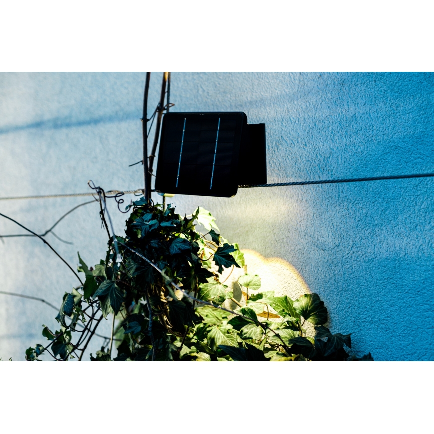 Applique murale solaire avec détecteur LED/2W/5V IP54 1300 mAh