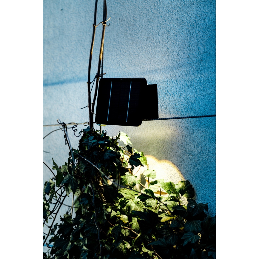 Applique murale solaire avec détecteur LED/2W/5V IP54 1300 mAh