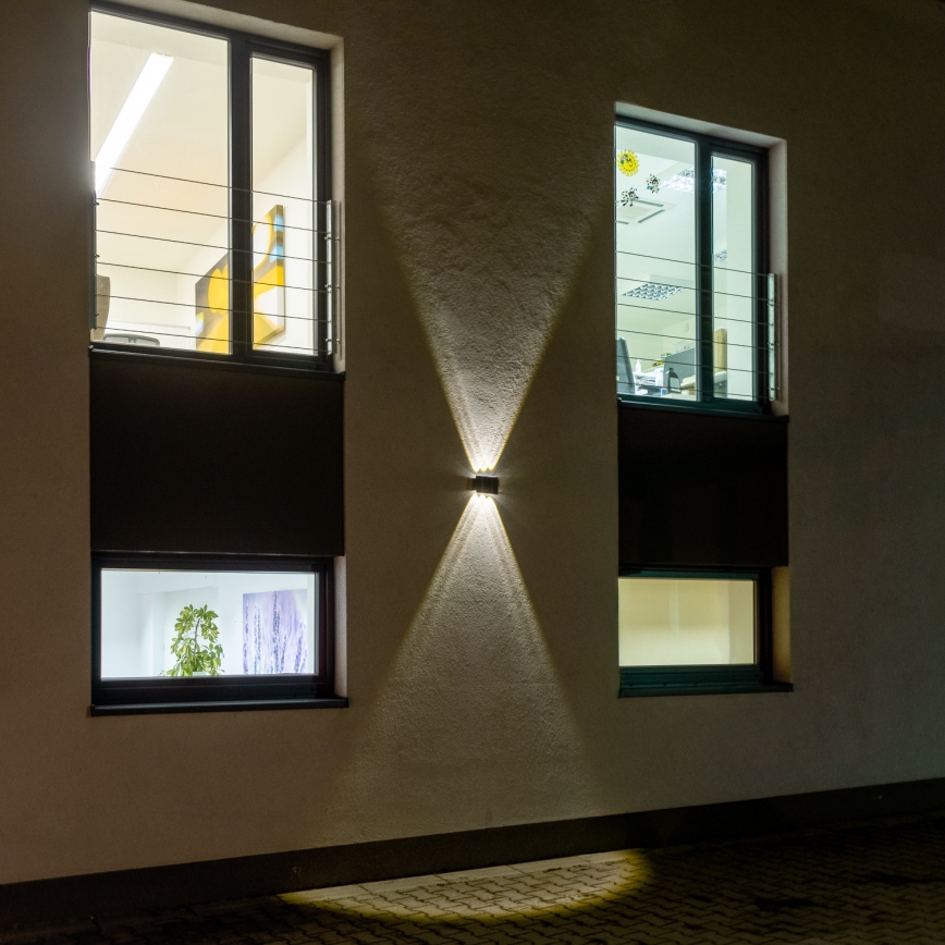 Applique murale solaire avec détecteur LED/2W/5V IP54 1300 mAh
