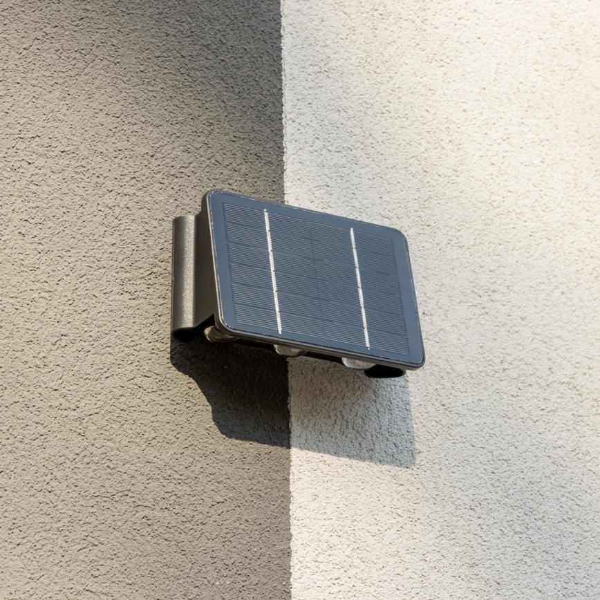 Applique murale solaire avec détecteur LED/2W/5V IP54 1300 mAh